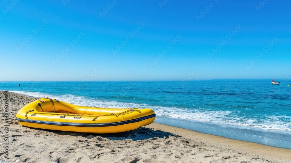 a beautiful and Yellow Boat Amidst Yellow sea in Water isolated on the beautiful background
a beautiful and Yellow Boat Amidst Yellow sea in Water isolated on the beautiful background