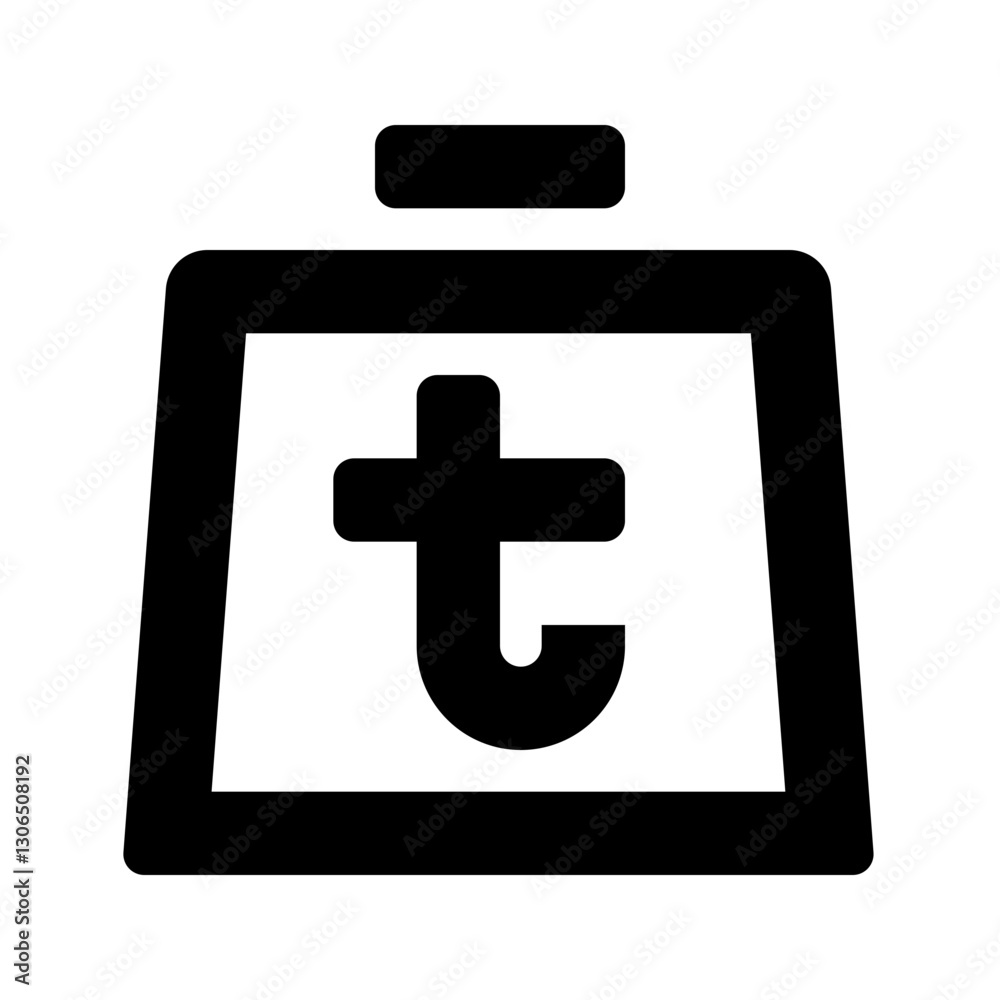 Obraz premium Osprey black outline icon pack