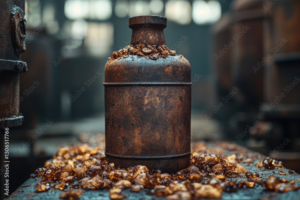 Container filled with nuts on a table, perfect for food or decorative use Container filled with nuts on a table, perfect for food or decorative use