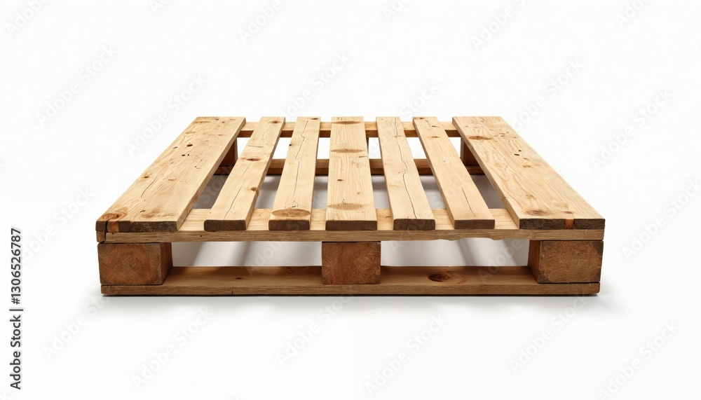 Front view of light brown wooden pallet on transparent background. Wood pallet is a flat transport structure that supports goods in a stable fashion. Use as warehouse platform, shipping cargo. Front view of light brown wooden pallet on transparent background. Wood pallet is a flat transport structure that supports goods in a stable fashion. Use as warehouse platform, shipping cargo.