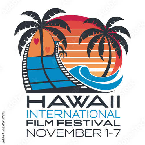 Hawaii International Film Festival Cinematic Logo

