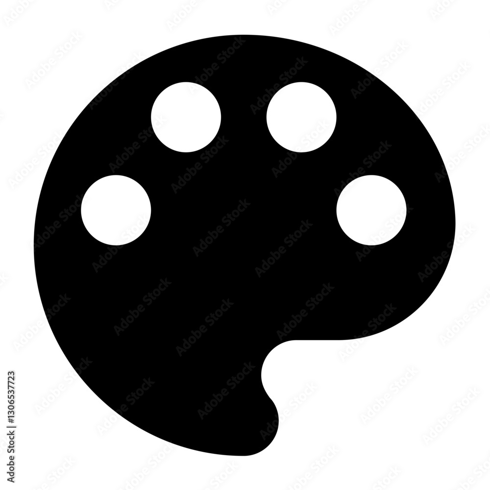 Fototapeta premium Software intelligence evaluation black icon pack