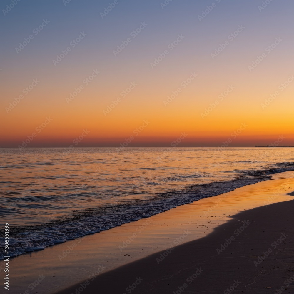 virginia beach beautiful sunset over the beach with waves and orange sky virginia beach beautiful sunset over the beach with waves and orange sky