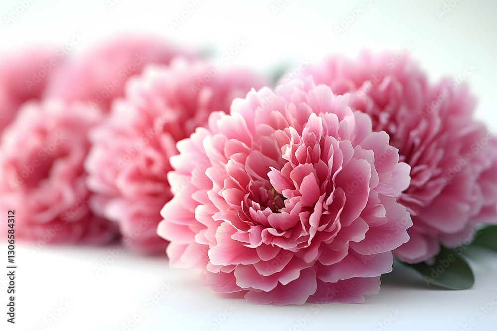 Elegant Pink Peonies in Bloom - Perfect for Spring Decor and Floral Art Elegant Pink Peonies in Bloom - Perfect for Spring Decor and Floral Art