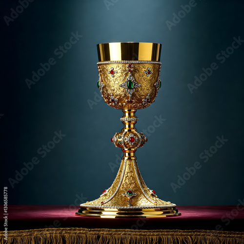gold trophy cup