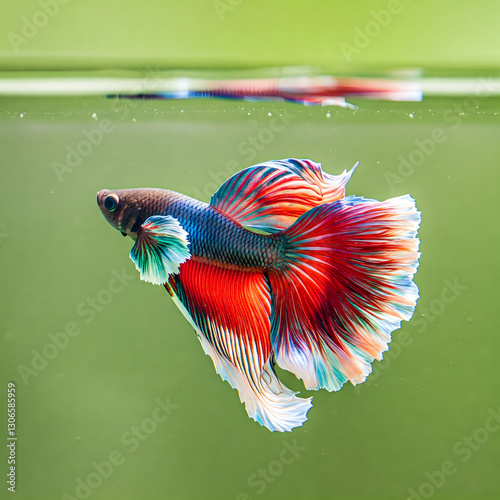 exotic bird on a branch