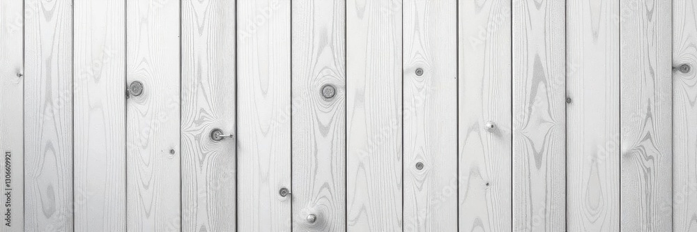 Obraz premium Light gray, slightly worn, vertical wood planks, planks background, wood texture background