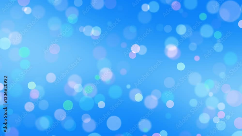 spring abstract blue background with bokeh lights animation, soft glowing nature lights on sky social media motion background spring abstract blue background with bokeh lights animation, soft glowing nature lights on sky social media motion background