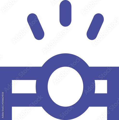 Home theater projector UI icon