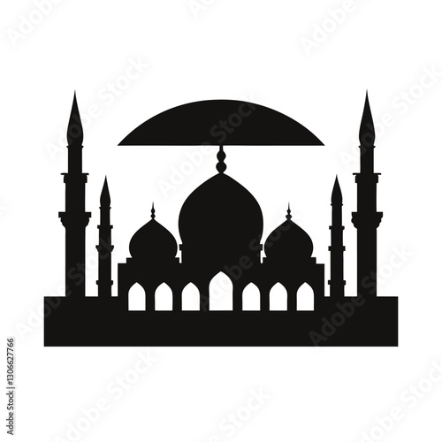 mosque vector illustration