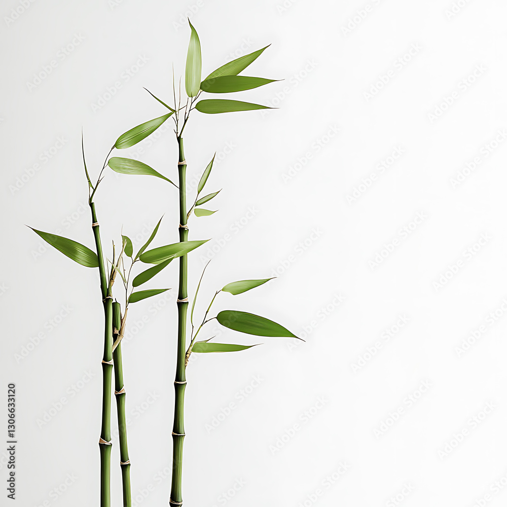 Fototapeta premium flowers and leaves in pictures illustrator2D