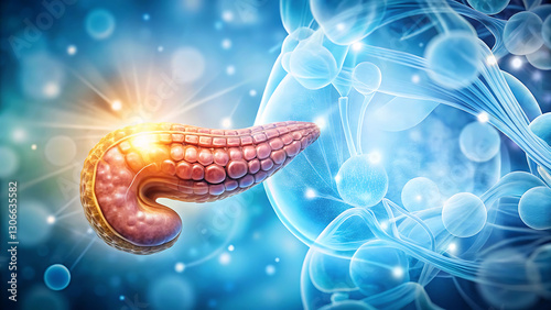 Ethereal & Creative Art with Soft Light and a Visible Pancreas