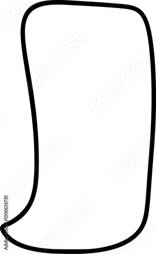 Blank speech bubble vector ideal for creating dialogue, questions, or exclamations in comics, social media, or educational materials for comics