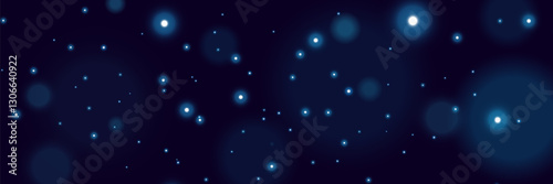 Blue sparks of dust and stars, the glitter of light and flash.