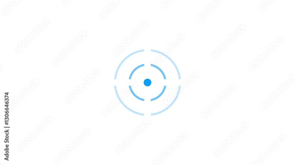 Radar screen animation. Signal transmitted radar concept. Radar screen animation. Signal transmitted radar concept.