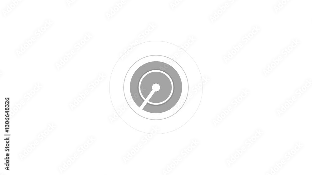 Radar screen animation. Signal transmitted radar concept. Radar screen animation. Signal transmitted radar concept.