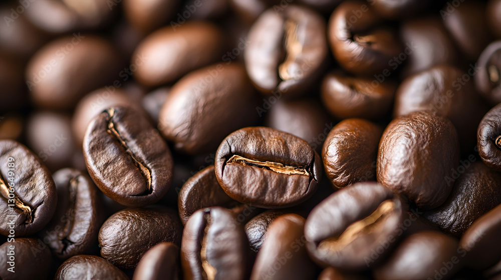 Fototapeta premium Close-up of coffee beans 