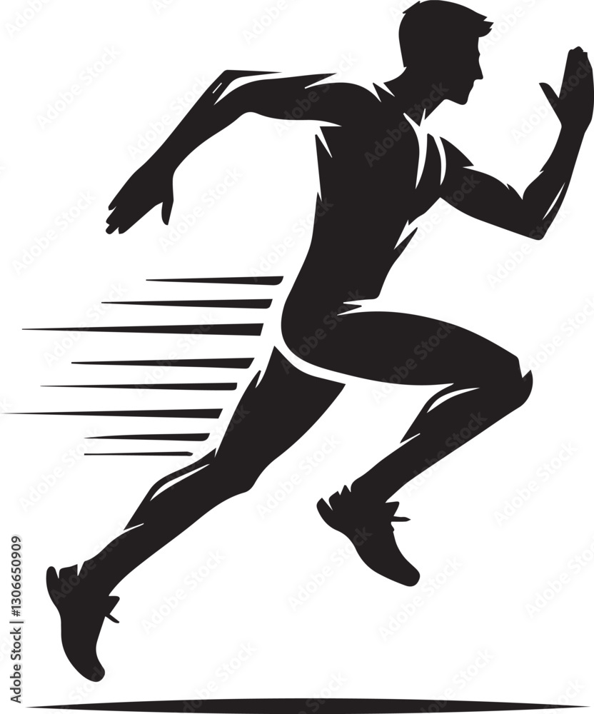 silhouette of a man, Runner man silhouette vector, Runner man vector illustration, Runner man logo vector, Runner man silhouette vector isolated on white background silhouette of a man, Runner man silhouette vector, Runner man vector illustration, Runner man logo vector, Runner man silhouette vector isolated on white background