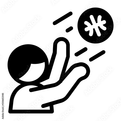 This Shot icon is suitable for Basketball, Sport Event, etc