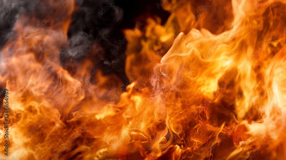 Fiery Inferno: Abstract Blaze Texture Background Fiery Inferno: Abstract Blaze Texture Background