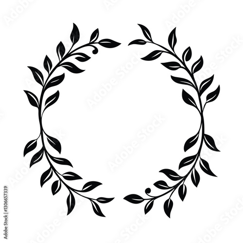 laurel wreath vector illustration