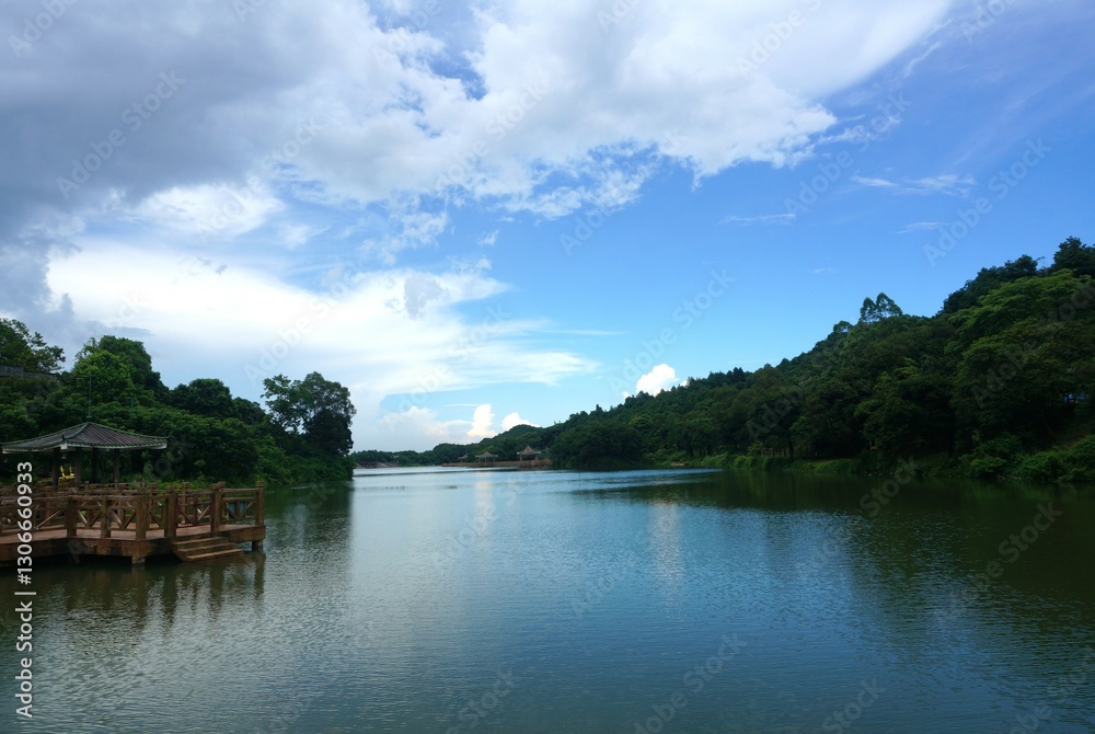 lake in the mountains