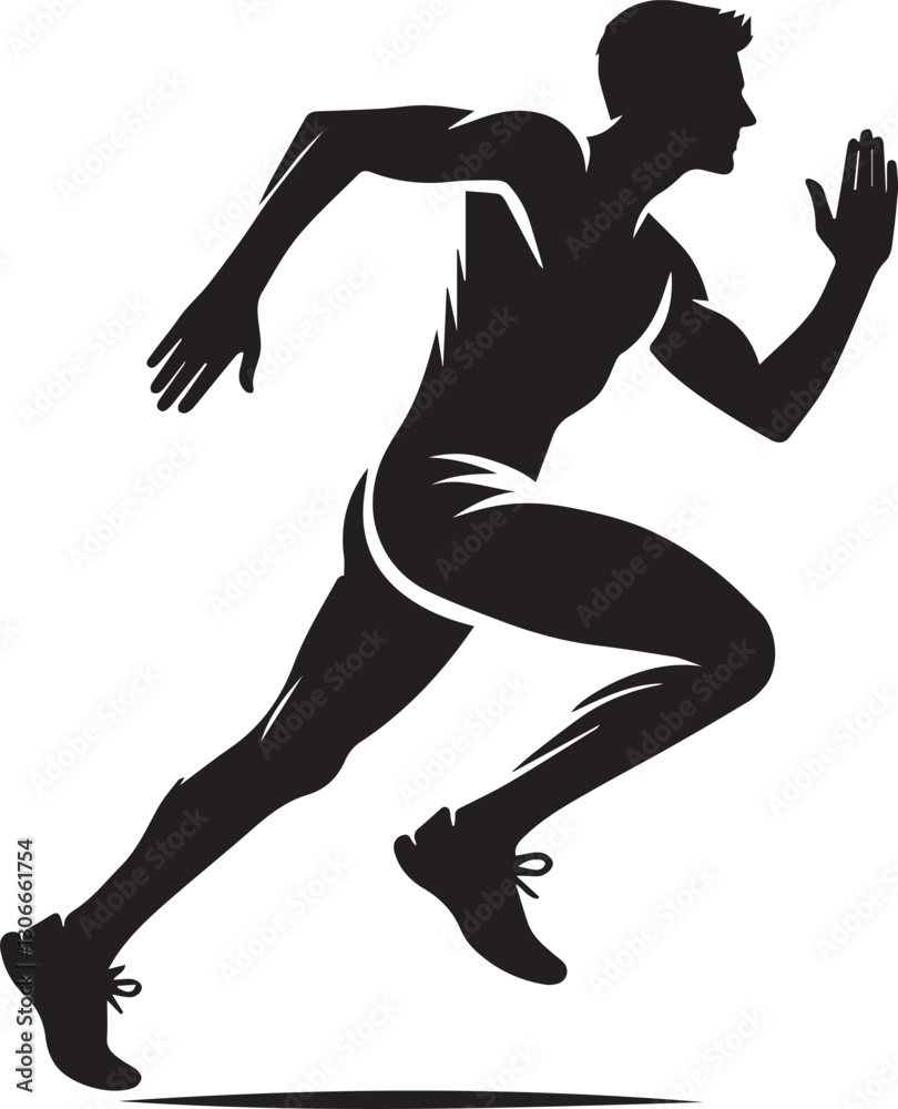 silhouette of a man, Runner man silhouette vector, Runner man vector illustration, Runner man logo vector, Runner man silhouette vector isolated on white background silhouette of a man, Runner man silhouette vector, Runner man vector illustration, Runner man logo vector, Runner man silhouette vector isolated on white background