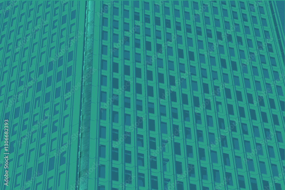 Urban background with office building. Modern big city architecture illustration in colorful artsy style. Urban background with office building. Modern big city architecture illustration in colorful artsy style.