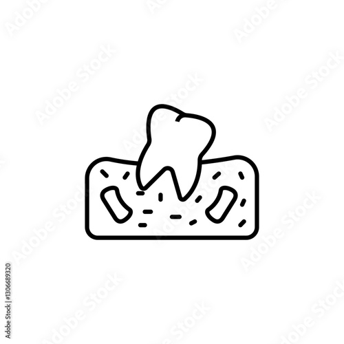 Cavities line Icon