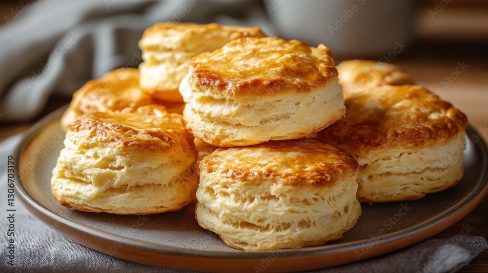 Exquisite plate of biscuits arranged for a tasty treat perfect for afternoon tea or snack time Exquisite plate of biscuits arranged for a tasty treat perfect for afternoon tea or snack time