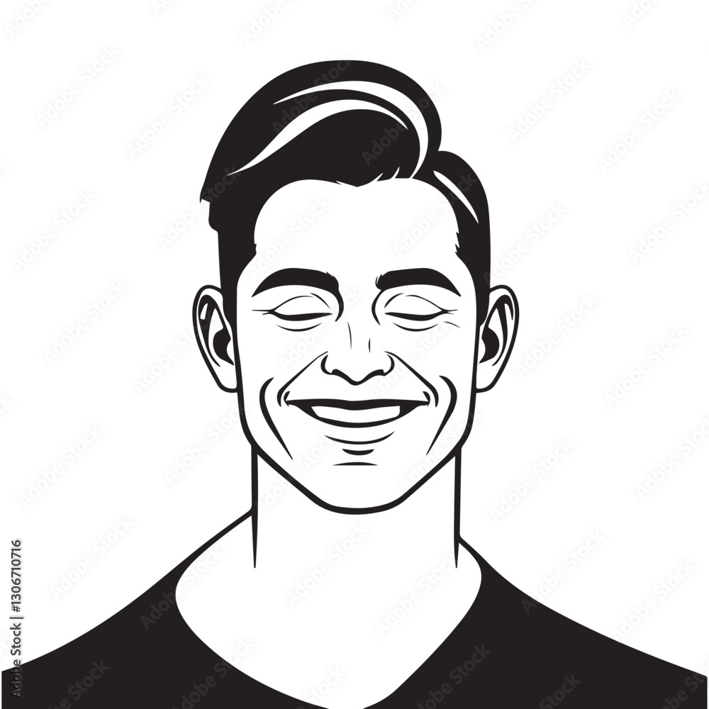 Happiness silhouette vector Happiness silhouette vector