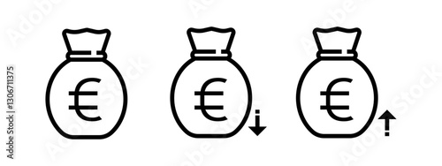 euro bags, rise and fall