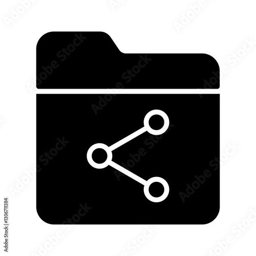 File Sharing Vector Icon