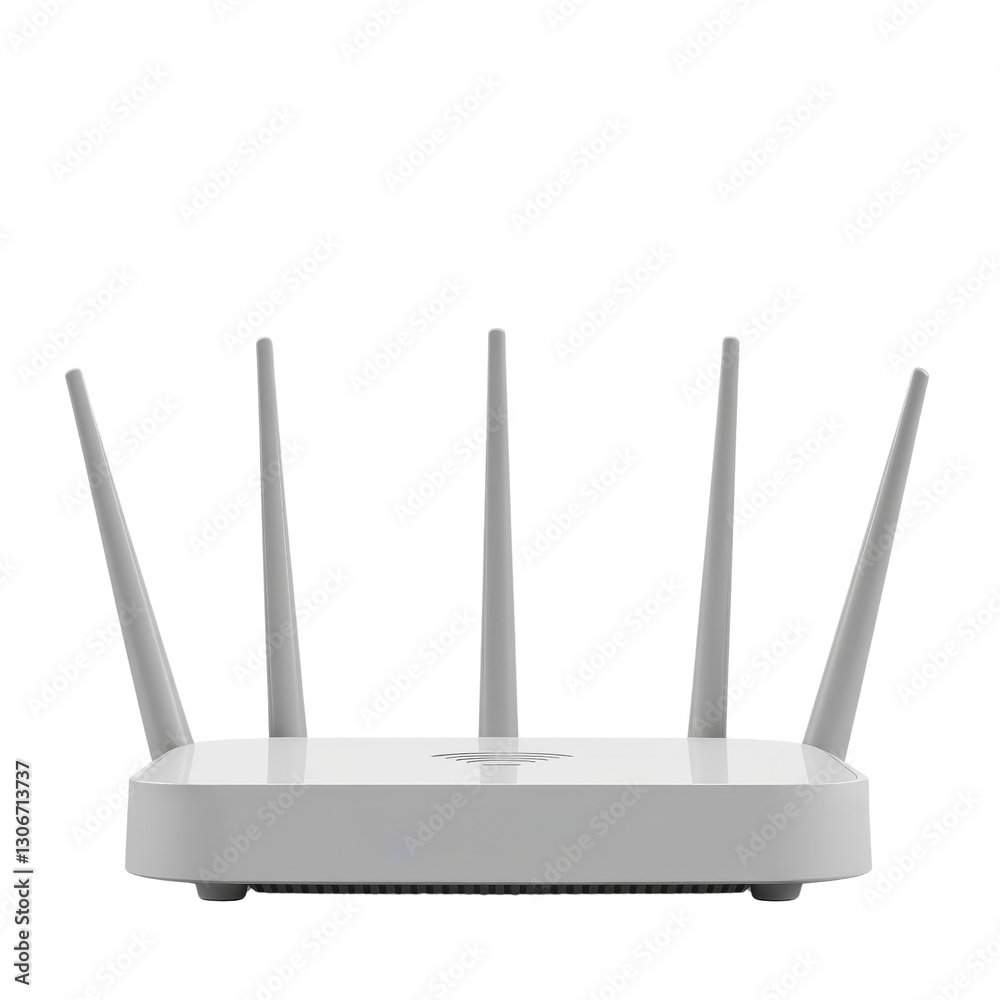 Wi-Fi Router with External Antennas Providing Strong Signal Wi-Fi Router with External Antennas Providing Strong Signal