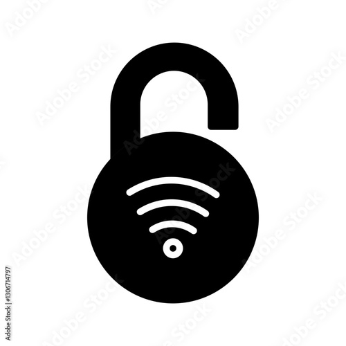 Smart Lock Vector Icon