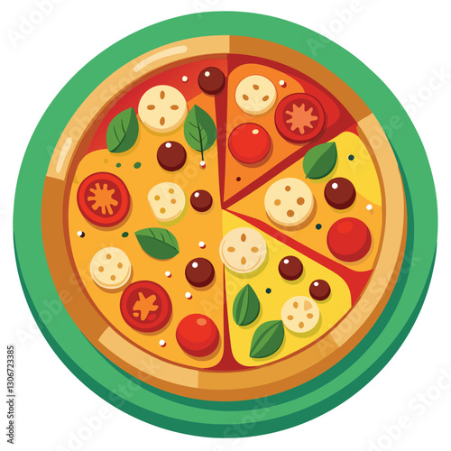 pizza vector