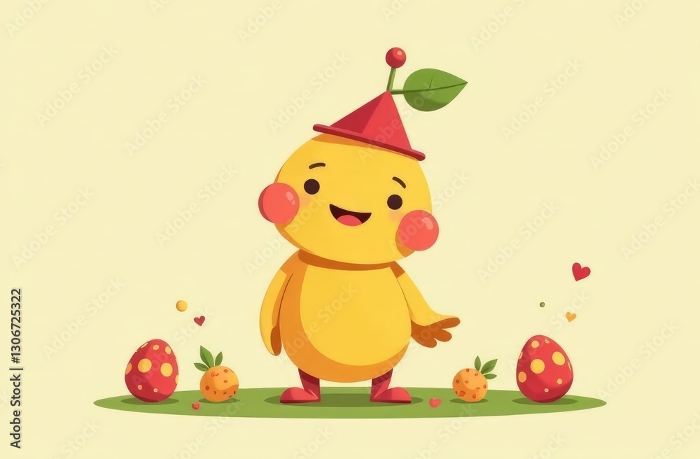 Obraz premium Easter mood from the gnome 