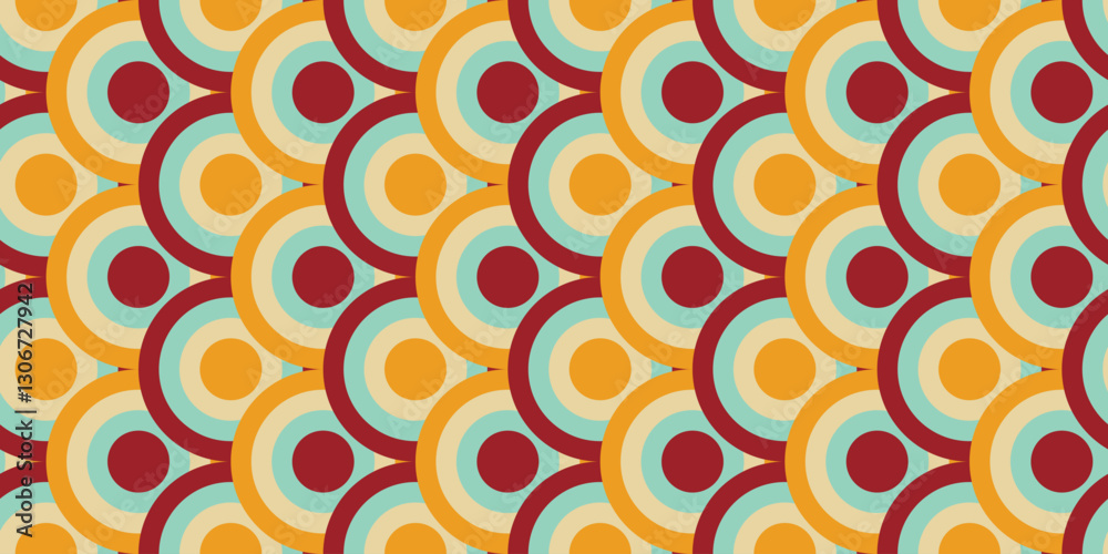 Fototapeta premium Abstract circle pattern background, geometric circle pattern background