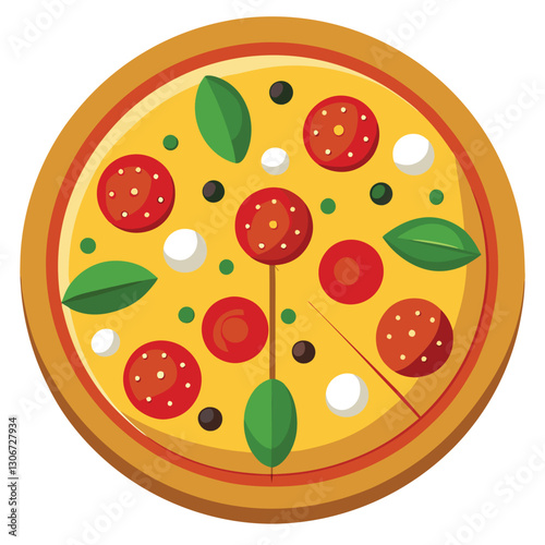 pizza vector