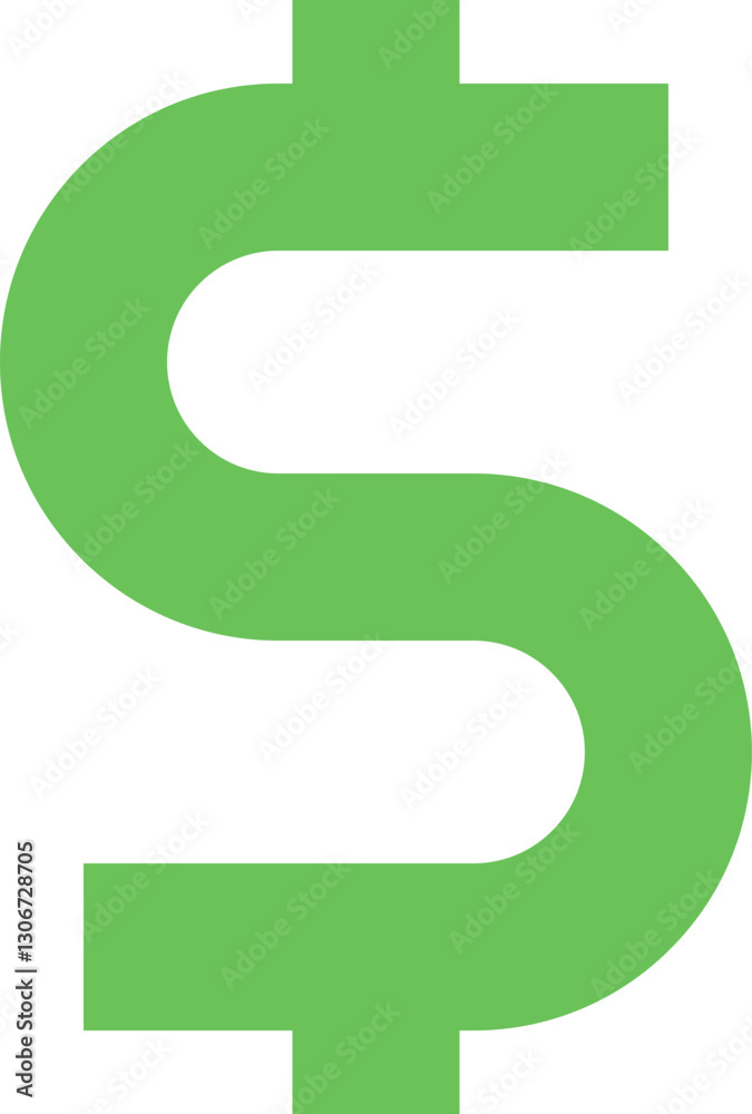 dollar currency symbol flat web icon concept dollar currency symbol flat web icon concept
