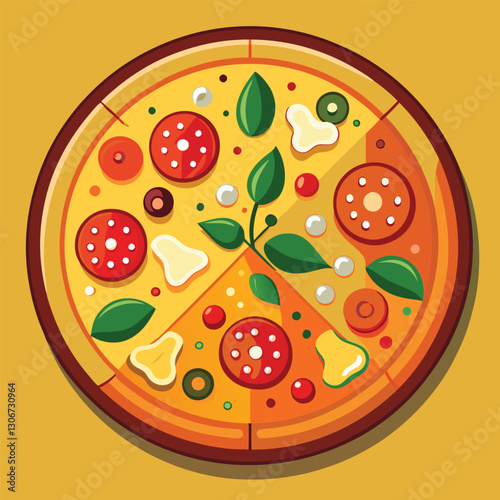pizza vector