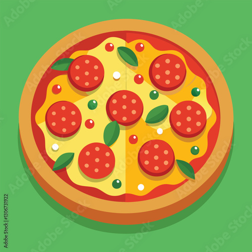 pizza vector