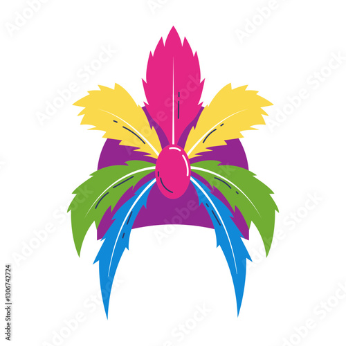 Brazilian Headwear Illustrations