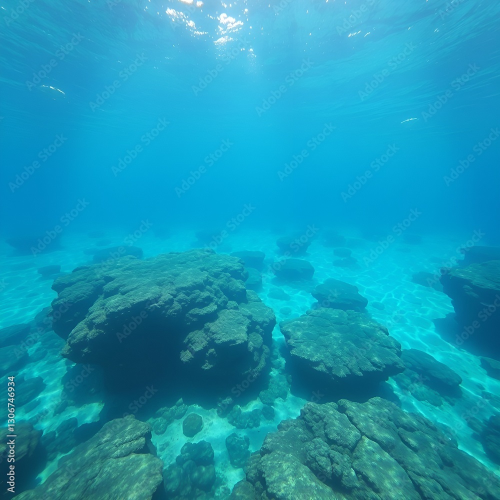 Fototapeta premium Under the sea.