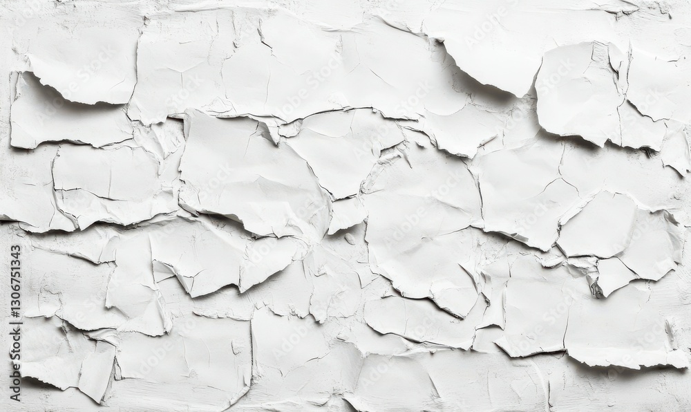 Obraz premium White paper ripped torn background blank creased crumpled posters placard grunge textures surface backdrop