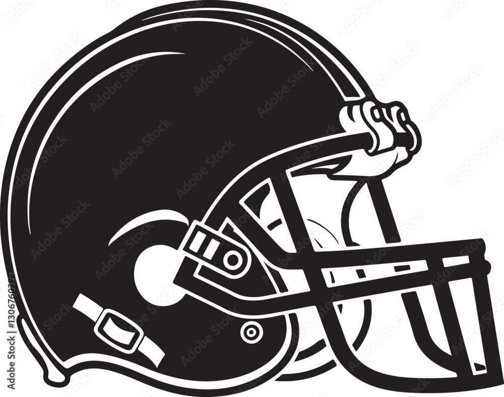 Fototapeta premium Advanced Headgear: Unmatched Helmet Protection