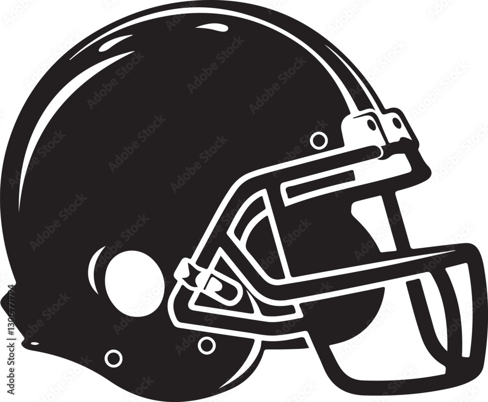 Fototapeta premium Advanced Headgear: Unmatched Helmet Protection