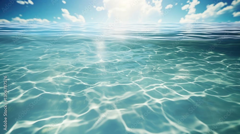 Fototapeta premium Water tranquil nature serene.