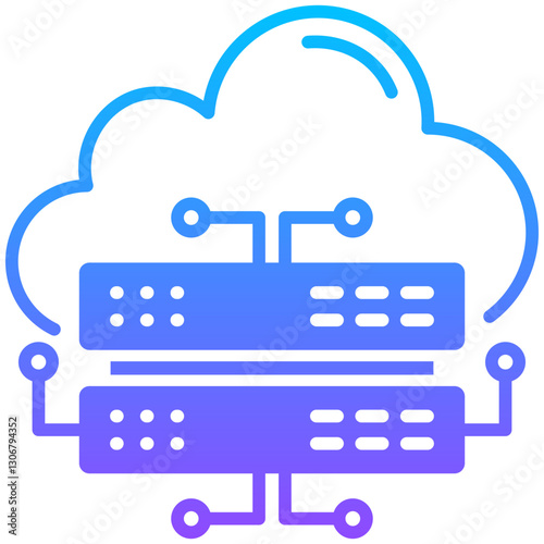 Cloud Server Icon