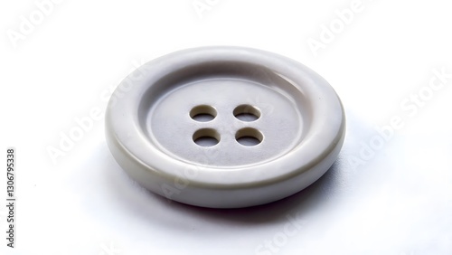 Grey Clothing Button